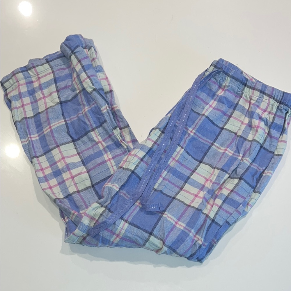 Sonoma Blue Plaid Kids Pajama Pants